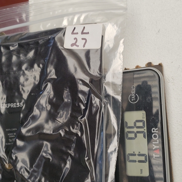 Express 100% Linen Sleeveless Button Front Shirt Dress Women's Size Medium - Picture 10 of 10